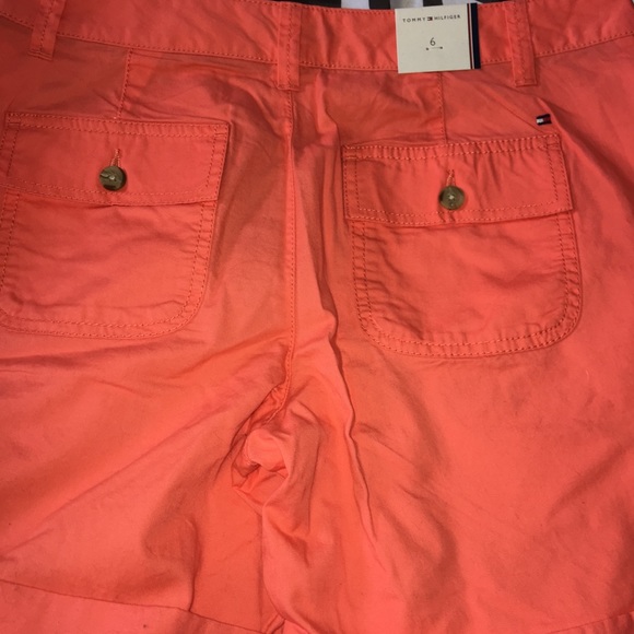 Tommy Hilfiger Orange Shorts - Picture 3 of 4